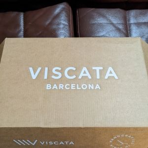 Viscata canvas platform espadrilles size 8